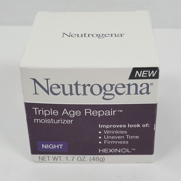 Neutrogena Triple Age Repair Night Moisturizer 1.7 Oz NIB - Picture 1 of 5